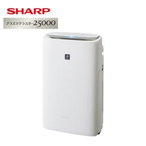 シャープ 加湿空気清浄機 KI-RS50 W ホワイト 〜13畳 最大加湿量 600ml/h SHARP 加湿器 空気清浄機｜ホームショッピング