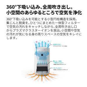 シャープ 空気清浄機 FU-SC01-W ホワ...の詳細画像4