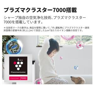 シャープ 空気清浄機 FU-SC01-W ホワ...の詳細画像5