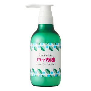 Daily Aroma Japan（デイリーアロマジャパン）61312 北海道ハッカ油オールインワンシャンプー365ml（ミント・すっきり爽快・メンソール）｜homeshop