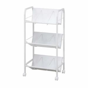 （北海道・沖縄・離島発送不可） ファイルワゴン 3段 A4対応 不二貿易 （メーカー直送）（ラッピング不可）