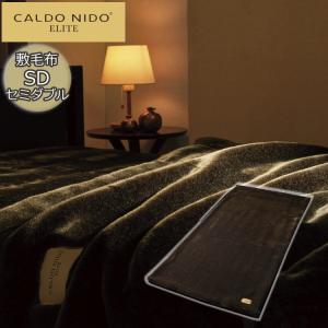 （メーカー直送）（代引不可） 敷毛布 ディーブレス CALDO NIDO ELITE2（カルドニード・エリート2）ダブル （ラッピング不可）｜homeshop