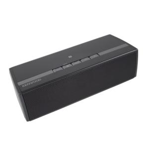 ケンウッド Bluetoothスピーカー AS-BT77-H  ワイヤレス重低音スピーカー (ASBT77H グレー)(KENWOOD)