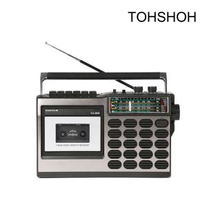 とうしょう 昭和の想い出ラジカセ AM ワイドFM SW（短波）1・2 対応 TLS-8800｜homeshop