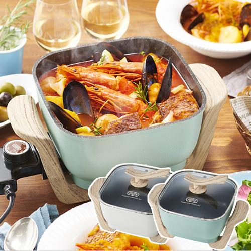 ラドンナ Toffy コンパクトマルチ電気鍋 LADONNA トフィー K-HP3-AW K-HP3...