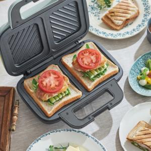 Toffy プレートが交換できる ラドンナ K-HS5 ハーフホットサンド