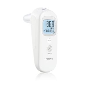電子体温計 シチズン CTD711 (CTD-711) 検温 赤外線 非接触体温計 耳式 額式