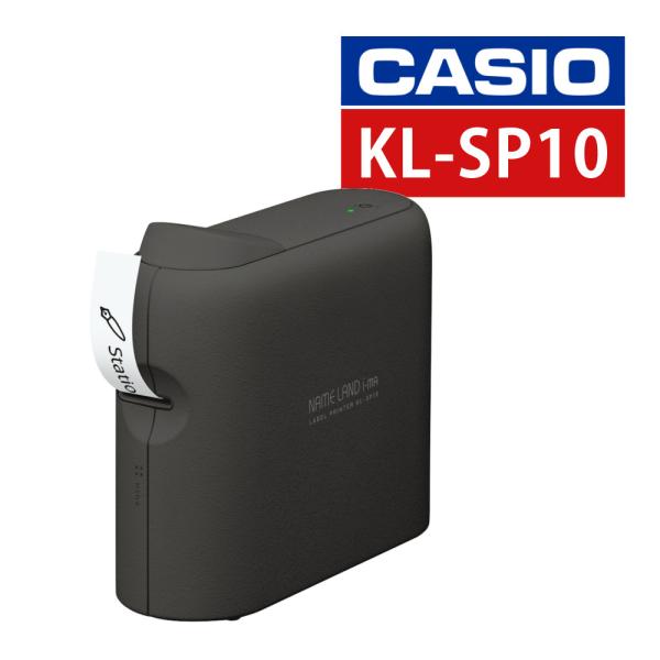 カシオ ラベルライター ネームランド スマホ専用 i-ma KL-SP10-BK イーマ ブラック