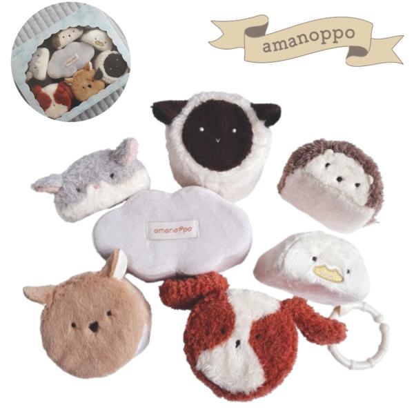 あまのっぽ もちふわブロック ふわふわ + 森の新しいおともだち amanoppo アマノッポ 出産...