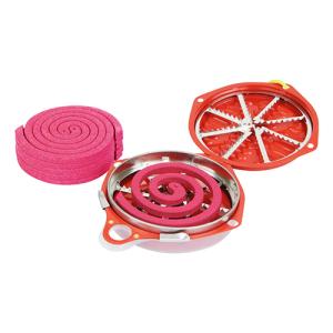 コダマ パワー森林香 携帯防虫器セット パワー10巻セット 防虫香 防虫剤 屋外専用（ラッピング不可）