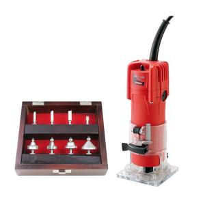 E-Value (トリマー本体 + 超硬ルータービットセット12本組) 藤原