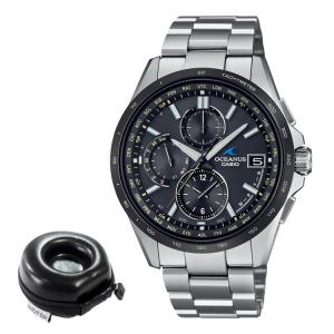 （丸型時計ケース付）カシオ CASIO 腕時計 OCW-T2600J-1AJF オシアナス OCEANUS メンズ 電波ソーラー チタン 多針アナログ（国内正規品）｜homeshop