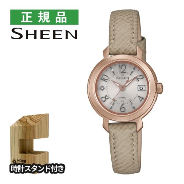 カシオ シーン 腕時計 ソーラー電波 牛革バンド アナログ メンズ 国内正規品 SHW-5300CG...
