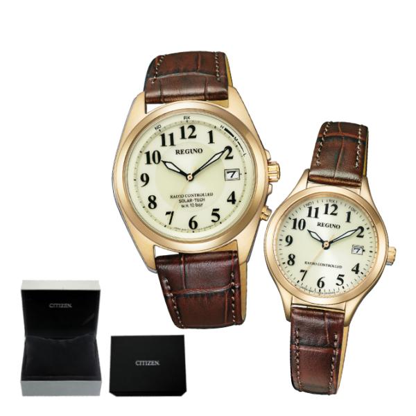 （専用ペア箱入り）シチズン CITIZEN 腕時計  レグノ REGUNO KS3-123-80 メ...
