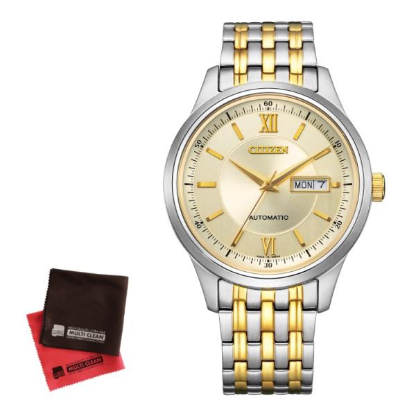 シチズンコレクション 腕時計 デイデイト 自動巻 ステンレス メンズ 国内正規品 NY4057-63...