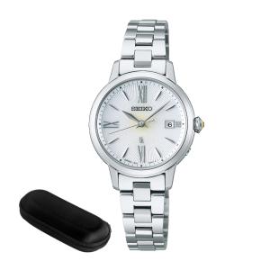 限定品ことリップコラボ　SEIKO　セイコー　lk　ホワイト　シルバー　ソーラー LUKIA SSVW063 セイコー ルキア SEIKO ことりっぷ コラボ 限定モデル
