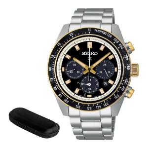 セイコー プロスペックス 腕時計 スピードタイマー ソーラー クロノグラフ ステンレス メンズ 国内正規品 SBDL113 2点セット(6/8発売予定)｜homeshop