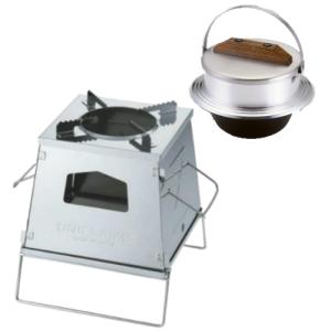 UNIFLAME（ユニフレーム） ネイチャーストーブ ラージ ＆ 焼網SUS210