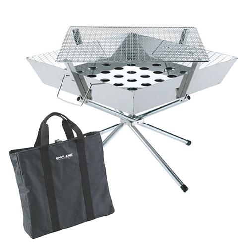 UNIFLAME ユニフレーム ファイアグリル＆専用収納ケースセット（683040/683187）（...