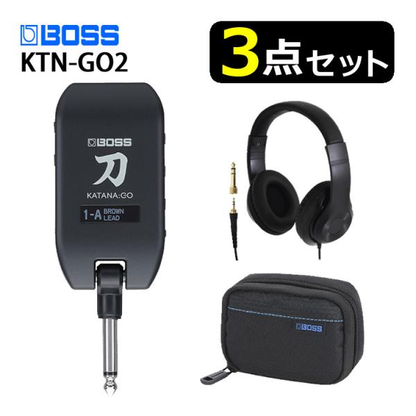 BOSS KATANA:GO2 KTN-GO2 専用ポーチ ヘッドホンセット （ラッピング不可）