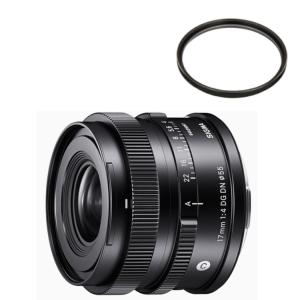 （レビューでレンズキャッププレゼント） レンズ保護フィルター付 シグマ 17mm F/4 DG DN（C） ソニーEマウント用｜homeshop