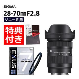 強化ガラス保護フィルターセット シグマ 28-70mm F2.8 DG DN (C) ソニーEマウント｜homeshop