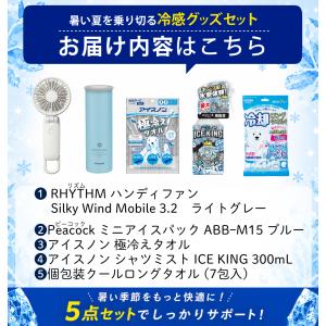 冷感グッズ 5点セット 暑さ対策グッズ ハンデ...の詳細画像3