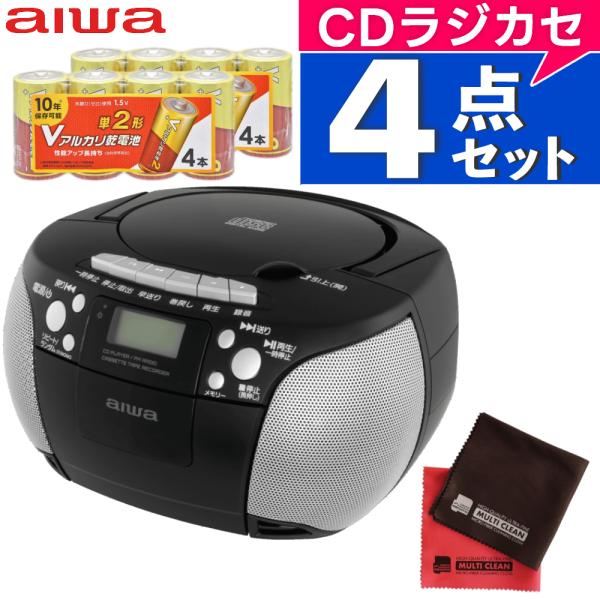 アイワ ラジカセ aiwa audio -G CRC1 GAA4-CRC0001(BK) ブラック ...