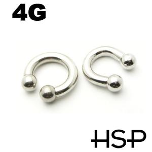 ボディピアス サーキュラーバーベル 4G ボディーピアス｜homeslicepro