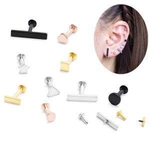 ボディピアス 16G バラエティミニトップ ラブレットスタッド 16G 軟骨ピアス