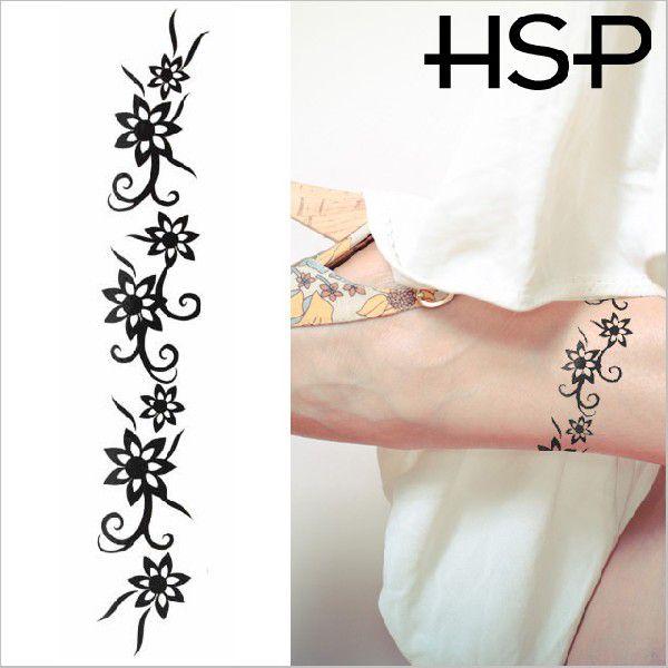 タトゥーシール フラワー 3 星 文字 蝶 花 龍 バタフライ メンズ ハロウィン