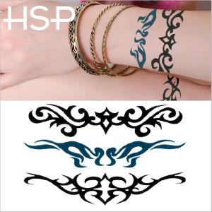 タトゥーシール 2枚セット トライバルウィングマーク