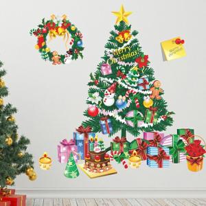クリスマスツリー ウォールステッカー クリスマスデコレーション