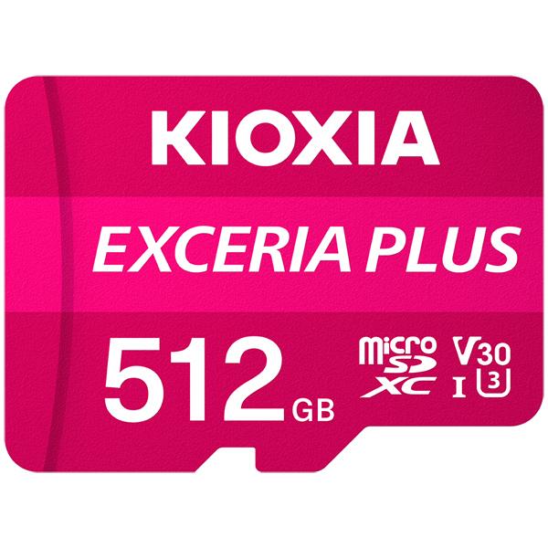 KIOXIA キオクシア UHS-I microSDメモリカード EXCERIA PLUS 512G...