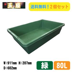 プラ舟　トロ舟　FRP水槽　断熱材入り　大型水槽　トーワケミカル　金魚 アウトレット B級品／白化・傷あり 大型トロ舟 角型 180L 水槽