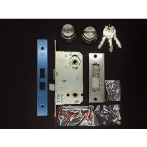 MIWA LA.CS （バックセット：76mm） 錠ケースのみ【在庫品