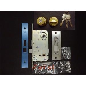 美和ロック MIWA LA-1錠ケースのみ LACS64 バックセット64mm《H-04-35