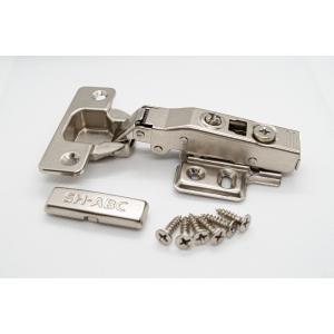 スライド丁番 半カブセ9 ダンパー付ワンタッチ 35φ F06B《H-05-24