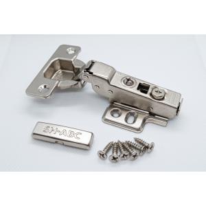 スライド丁番 全カブセ ダンパー付 40φ 厚扉用 F40A 本体座金ビス