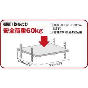 SPG サヌキ ステンレス製 フィット棚柱 L...の詳細画像2