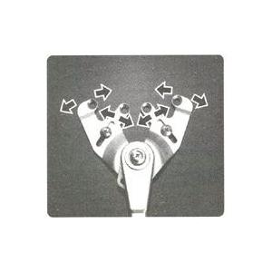 S-202P シルバー 取替用ドアクローザー ...の詳細画像2
