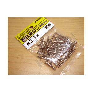 ステンレス棚柱用ネジ　十字穴皿　20mm　WAKAI《C-03-31》【メール便対応】【即日発送】