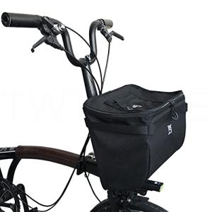 TWTOPSE ブロンプトン折りたたみ自転車バッグ用15L自転車MINIバスケットFor Brom