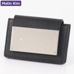 マーティンキム Matin Kim カードケース MK2400WL001MBB BLACK コイン