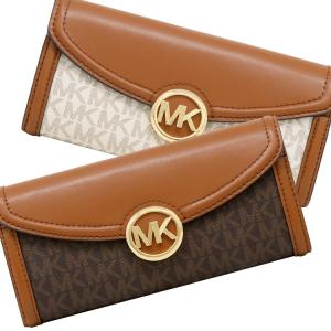 マイケルコース MICHAEL KORS 財布 長財布 35F9GFTE3B シグネチャー アウトレット レディース ウォレット