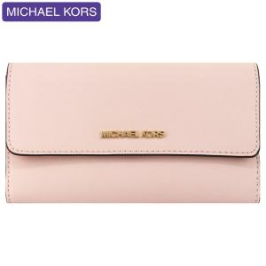 マイケルコース MICHAEL KORS 財布 長財布 35S8GTVF7L POWDER BLUSH 三つ折り財布 アウトレット レディース ウォレット｜hommage