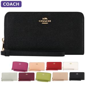 コーチ COACH 財布 長財布 C3441 ストラップ付 ラウンドジップ アウトレット レディース ウォレット 新作｜HOMMAGE