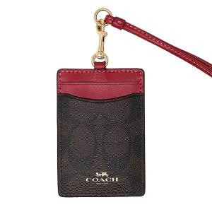 コーチ IDカードケース パスケース レディース COACH F63274 IMNM4 シグネチャー アウトレット P2倍