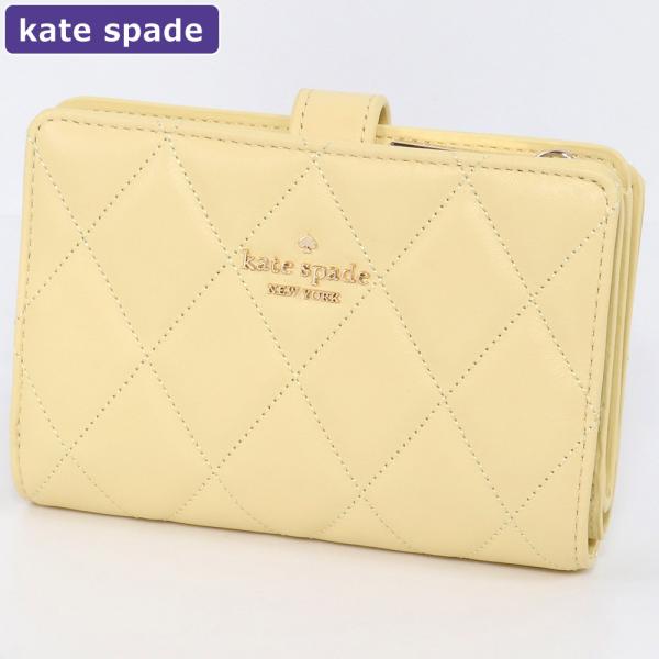 ケイトスペード KATESPADE 財布 二つ折り財布 KG424 250 キルトレザー アウトレッ...