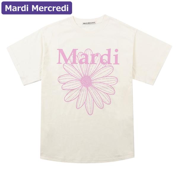 マルディメクルディ Mardi Mercredi Tシャツ TSHIRT FLOWERMARDI C...